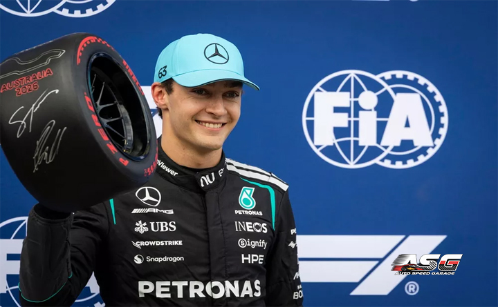 Auto Speed Garage George Russell, Mercedes