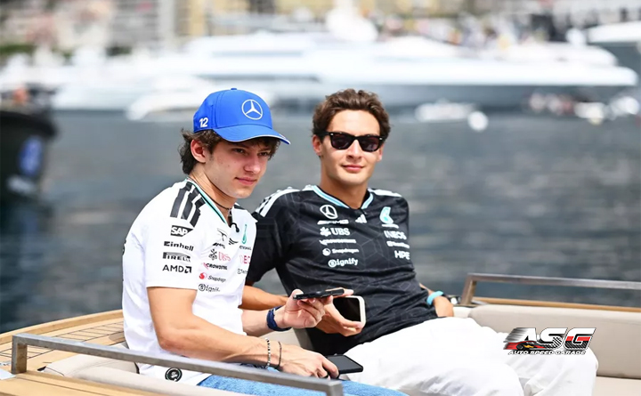 Andrea Kimi Antonelli, Mercedes, George Russell, Mercedes